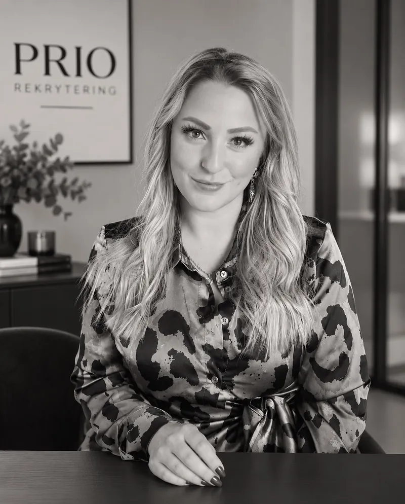 Jenniefer Berg, VD på Prio Rekrytering